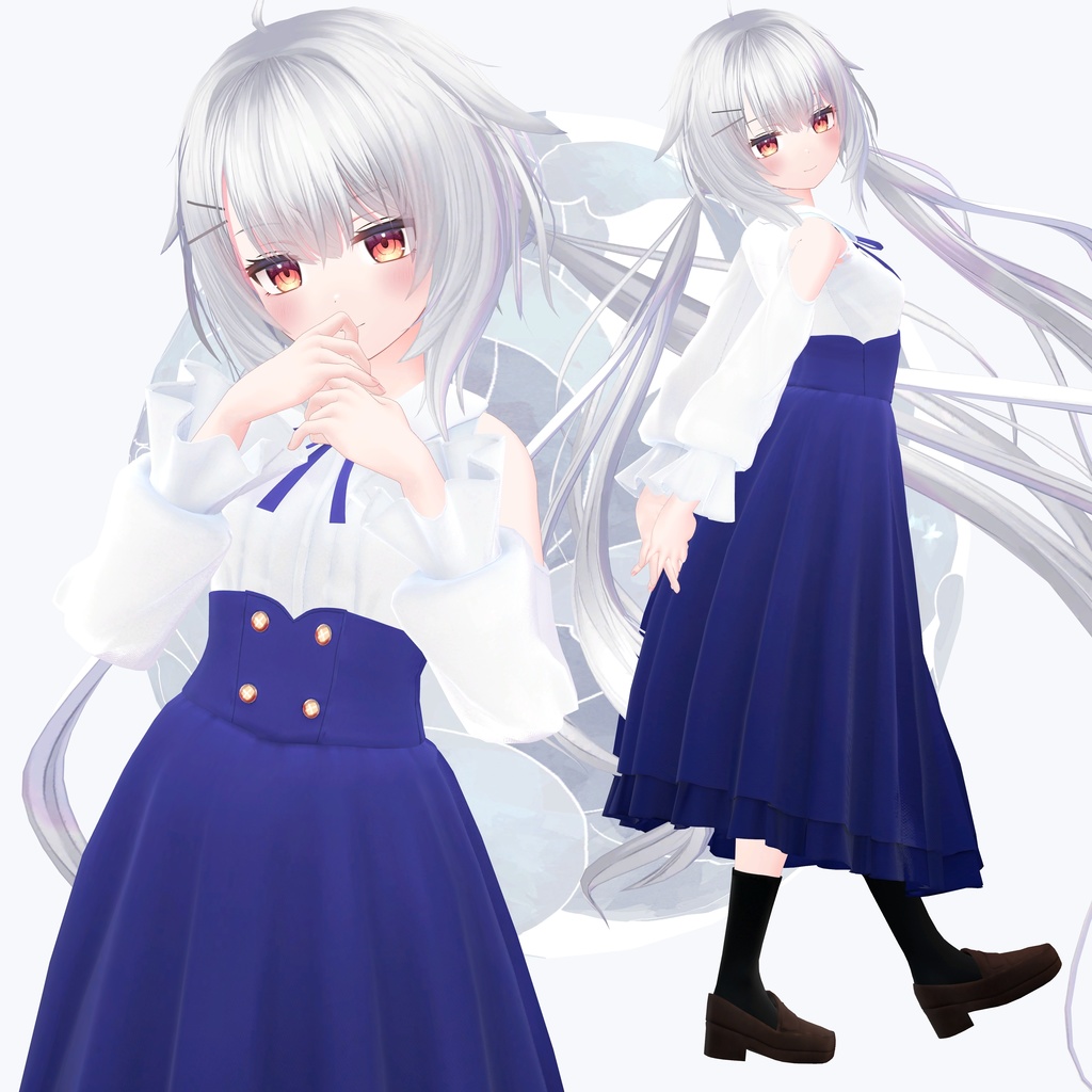 【複数アバター対応】お姉さんコーデ