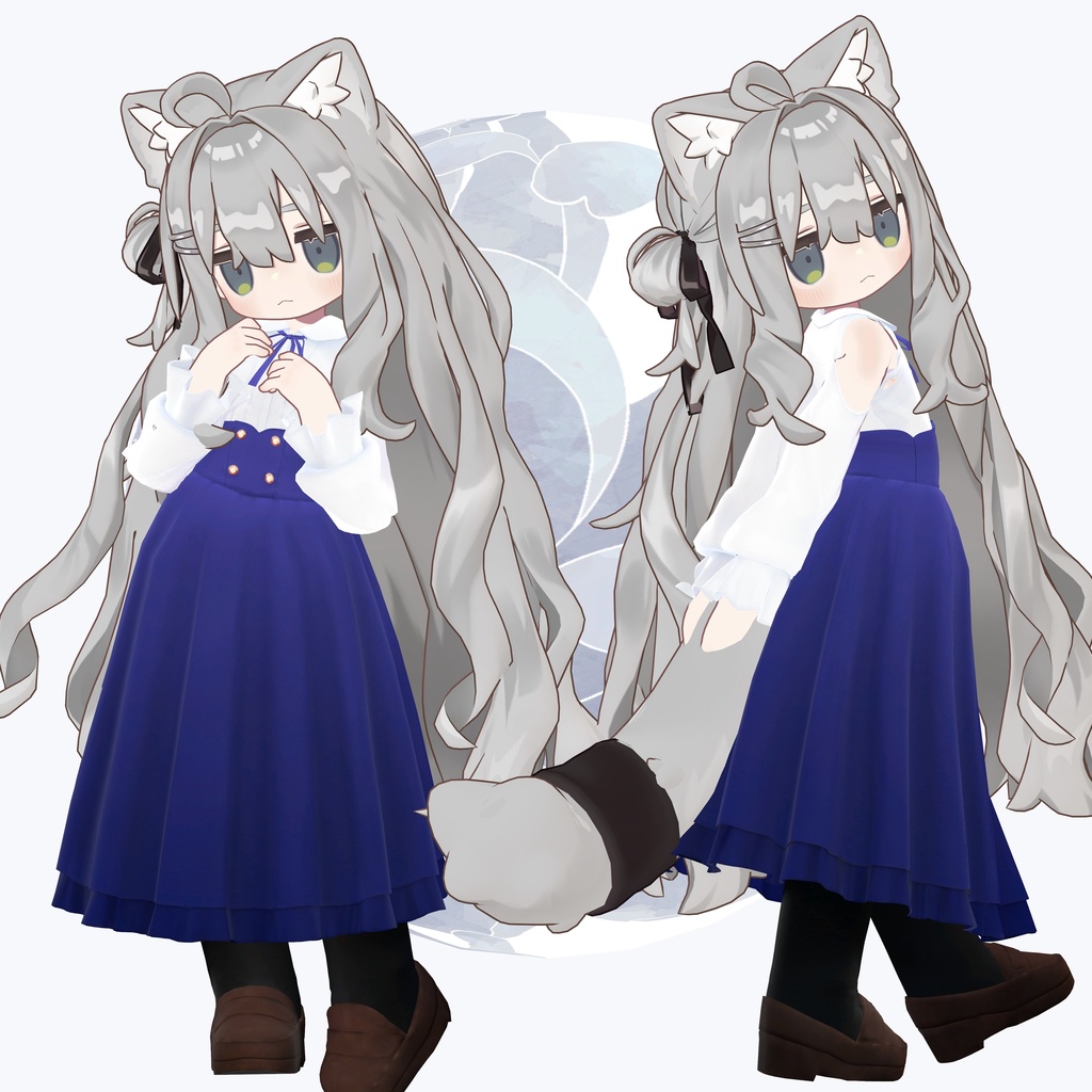 【複数アバター対応】お姉さんコーデ