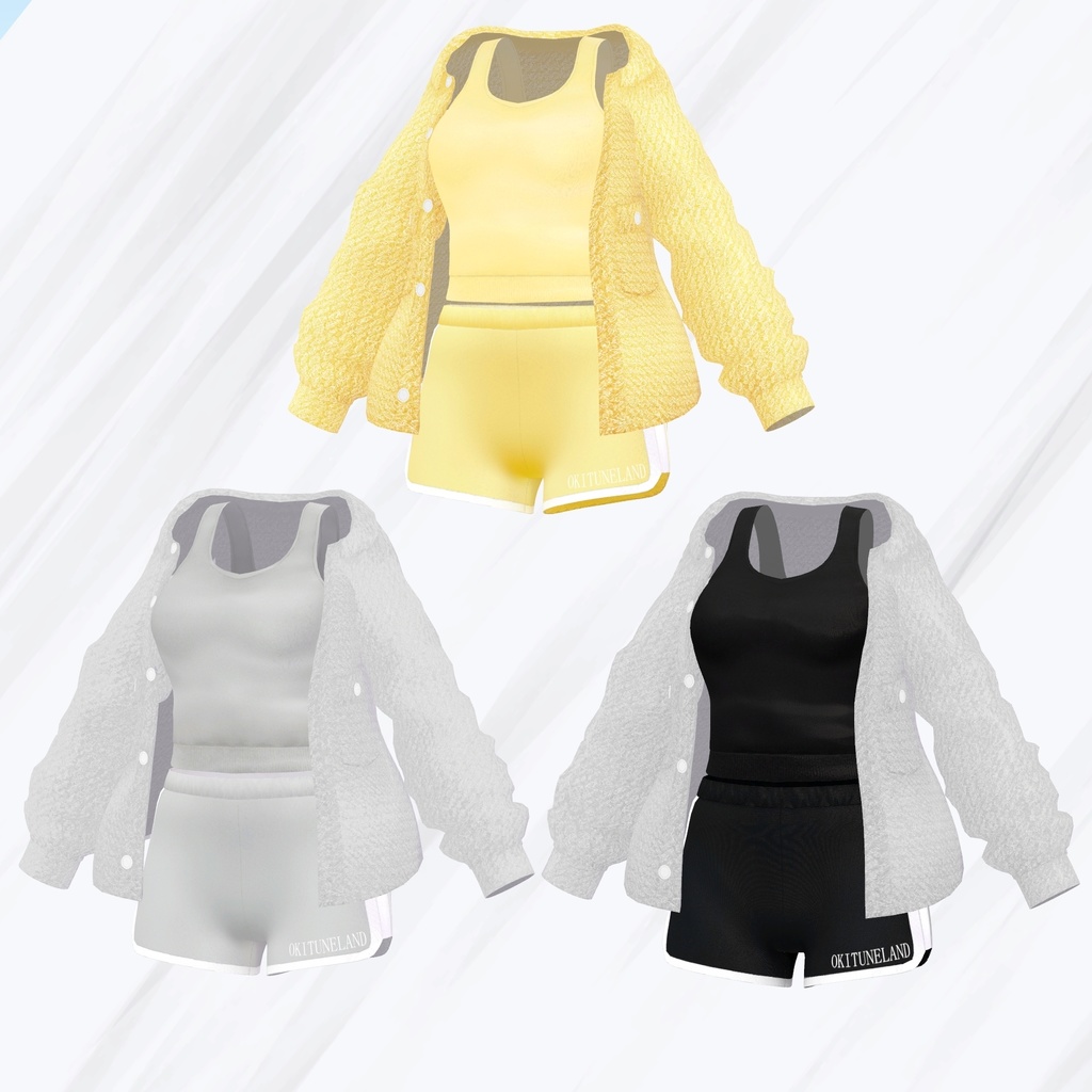 ~期間限定セール~元カノが着てた部屋着【複数アバター対応】