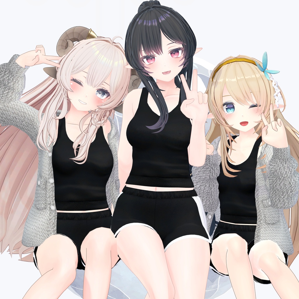 ~期間限定セール~元カノが着てた部屋着【複数アバター対応】