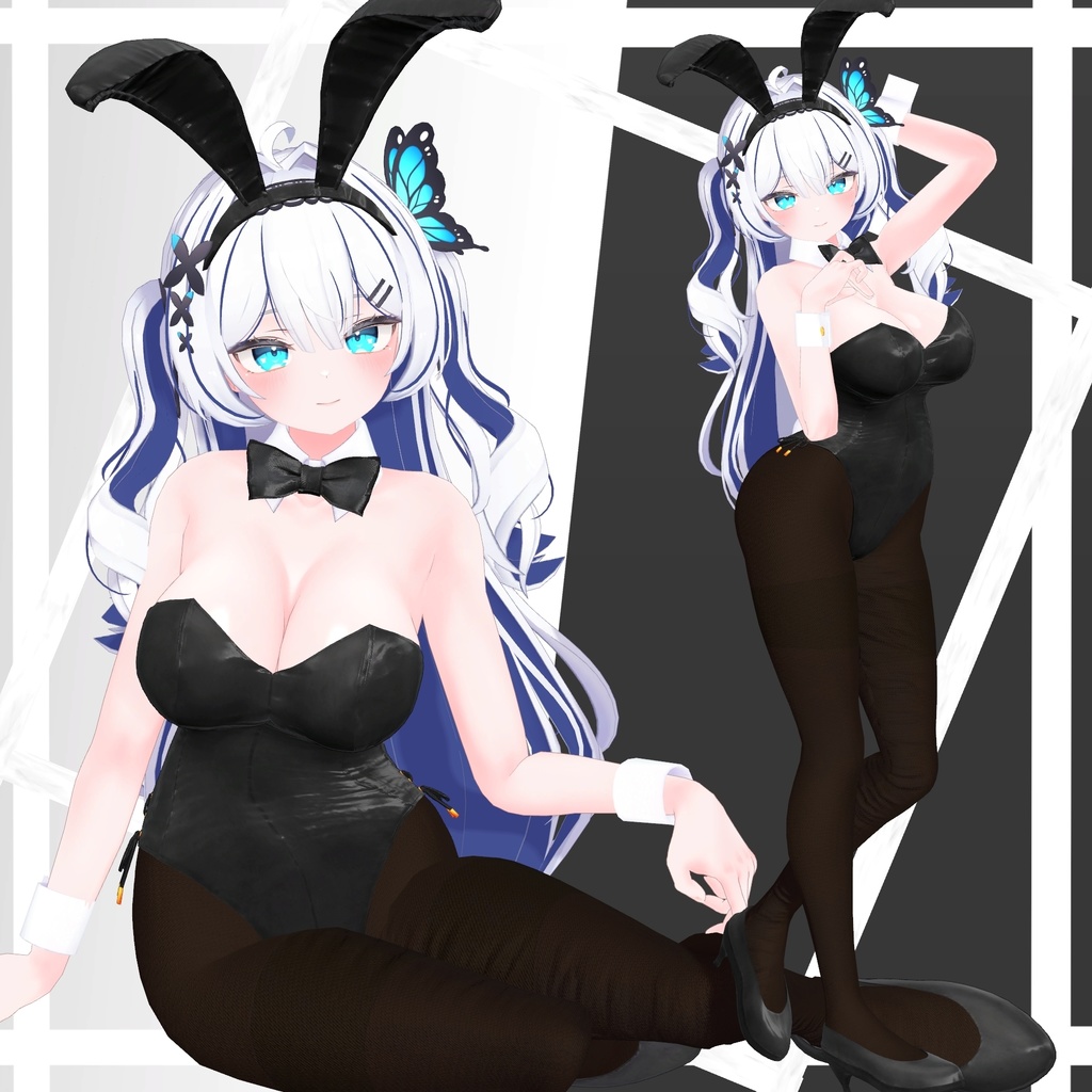 複数アバター対応『バニーガール衣装』