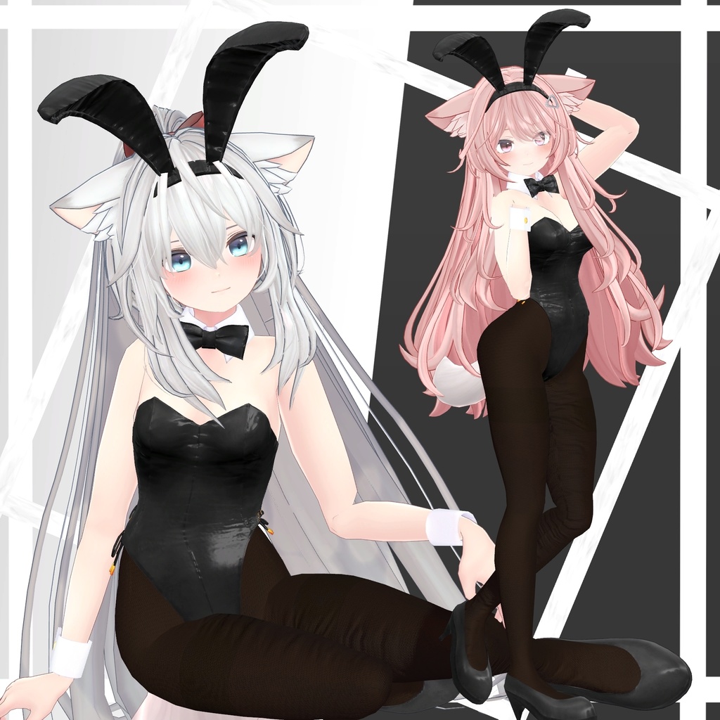 複数アバター対応『バニーガール衣装』