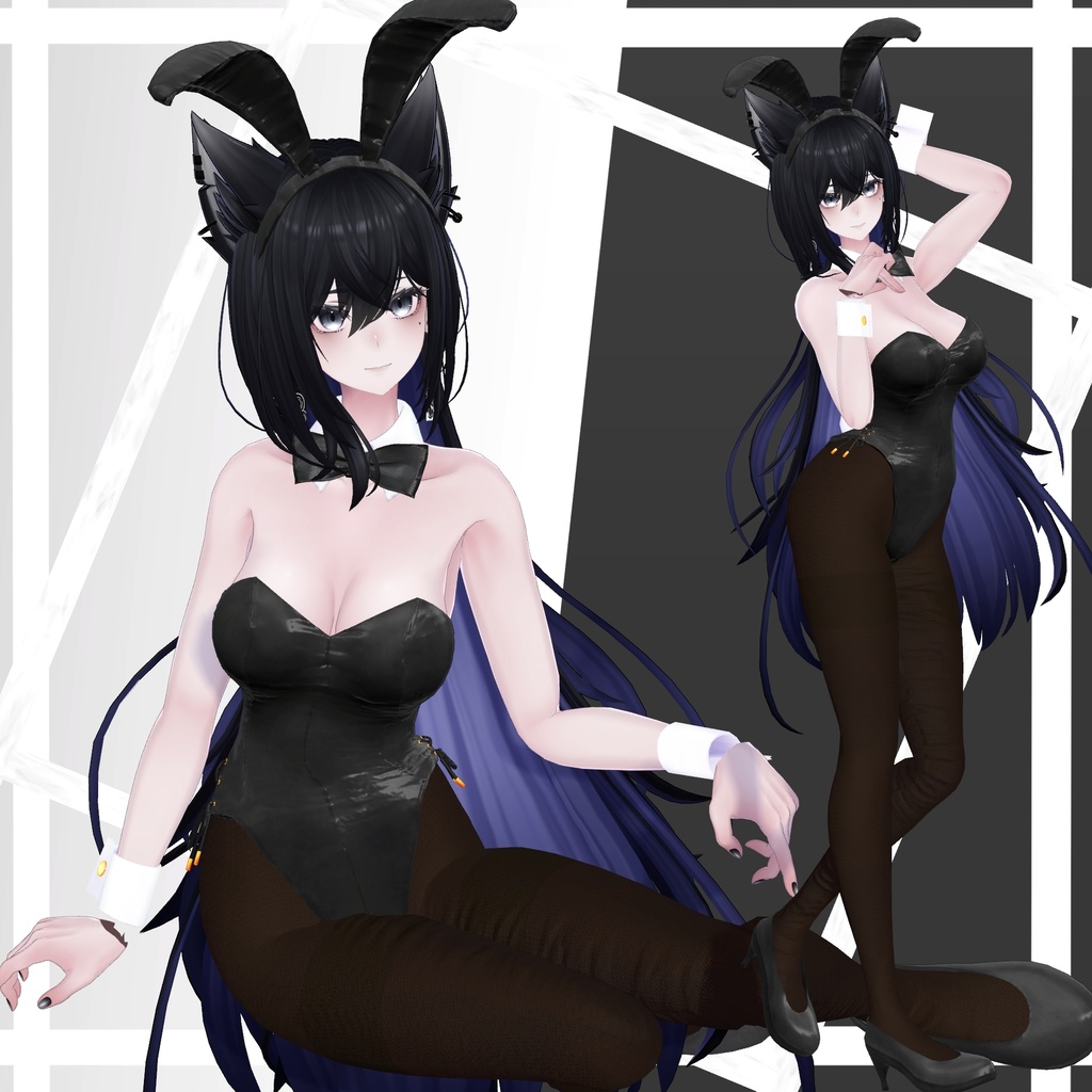 複数アバター対応『バニーガール衣装』