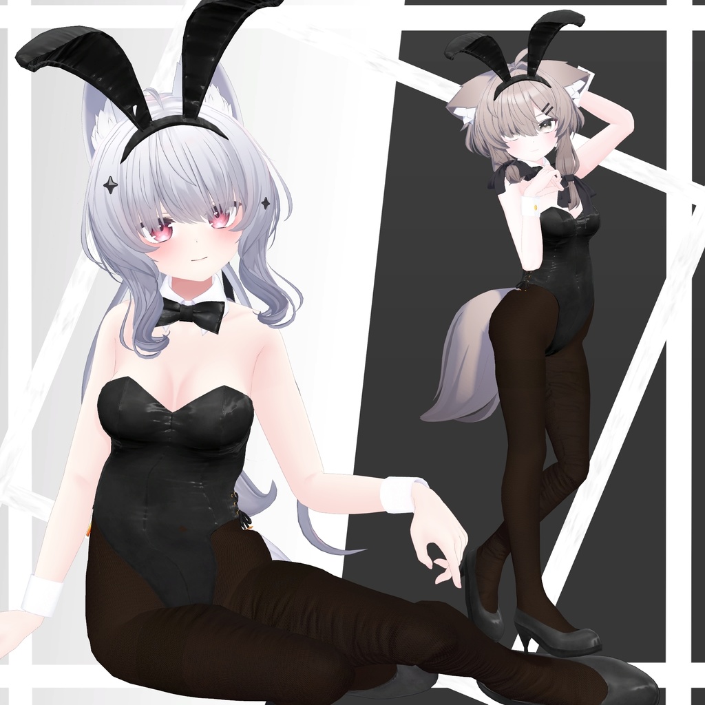 複数アバター対応『バニーガール衣装』