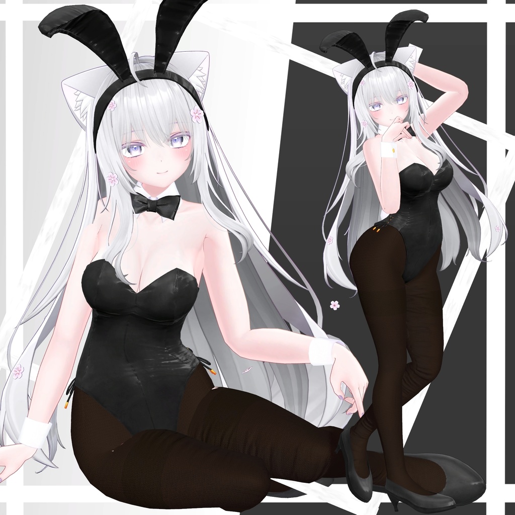 複数アバター対応『バニーガール衣装』