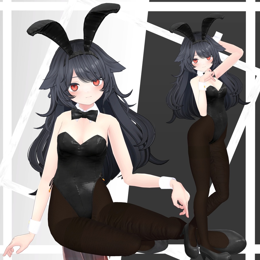 複数アバター対応『バニーガール衣装』