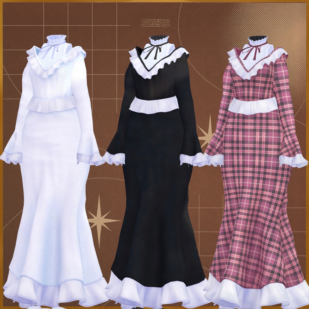 SALE✨️【MermaidDress】複数アバター対応