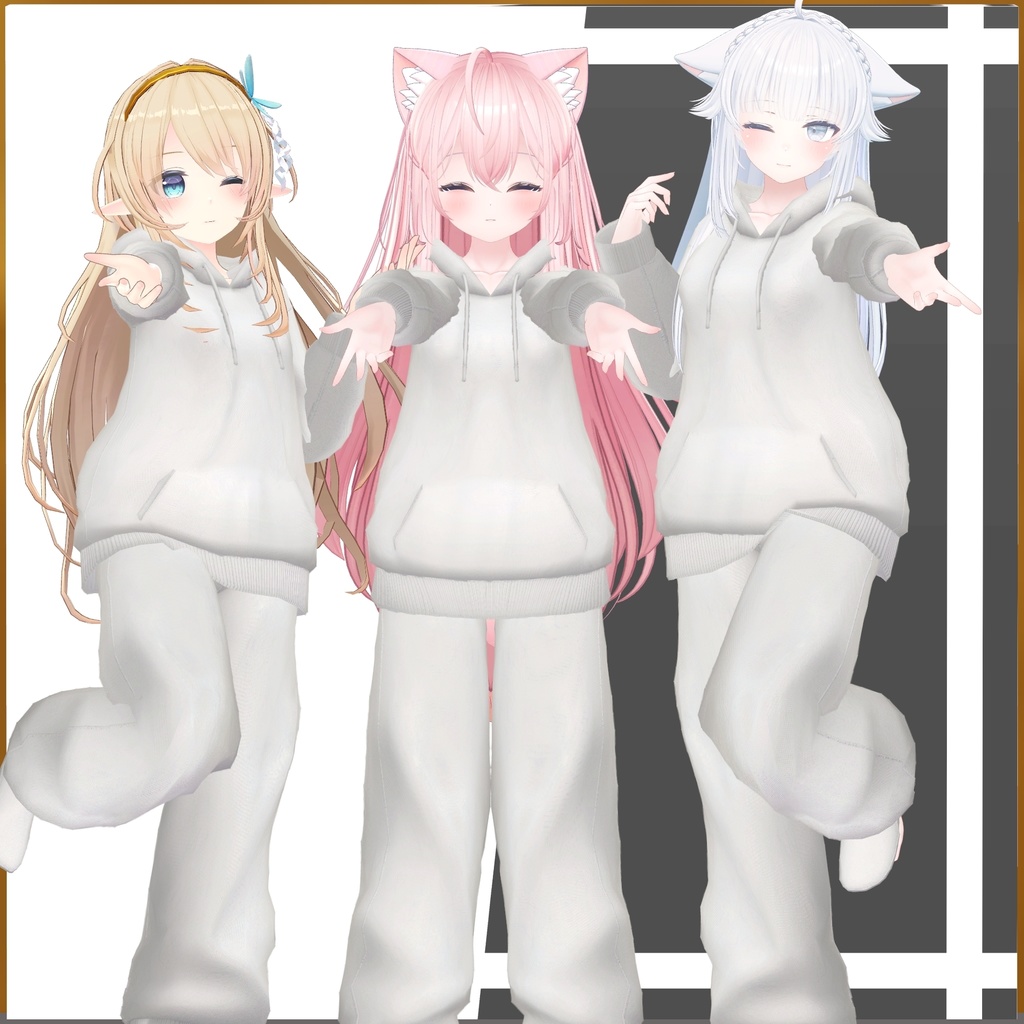 複数アバター対応「元カノが着てったパーカー」