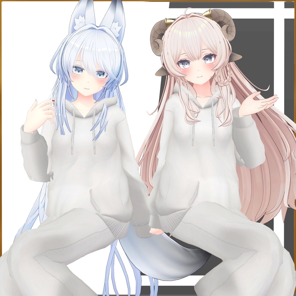 複数アバター対応「元カノが着てったパーカー」