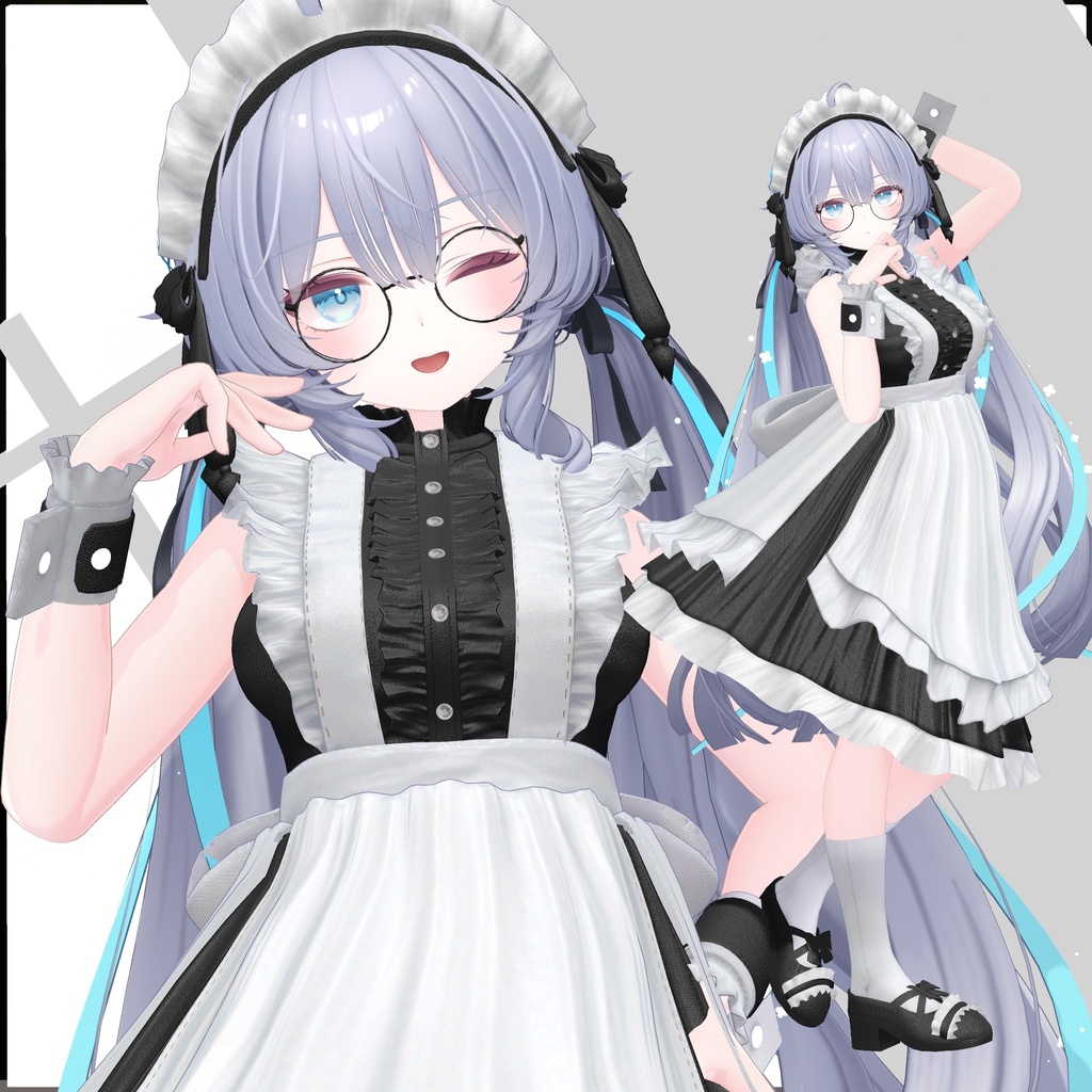 ✨販売開始セール513円✨【21アバター対応】夏恋メイド