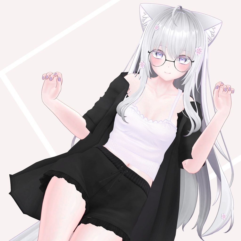 【複数アバター対応】お姉さんルームウェア
