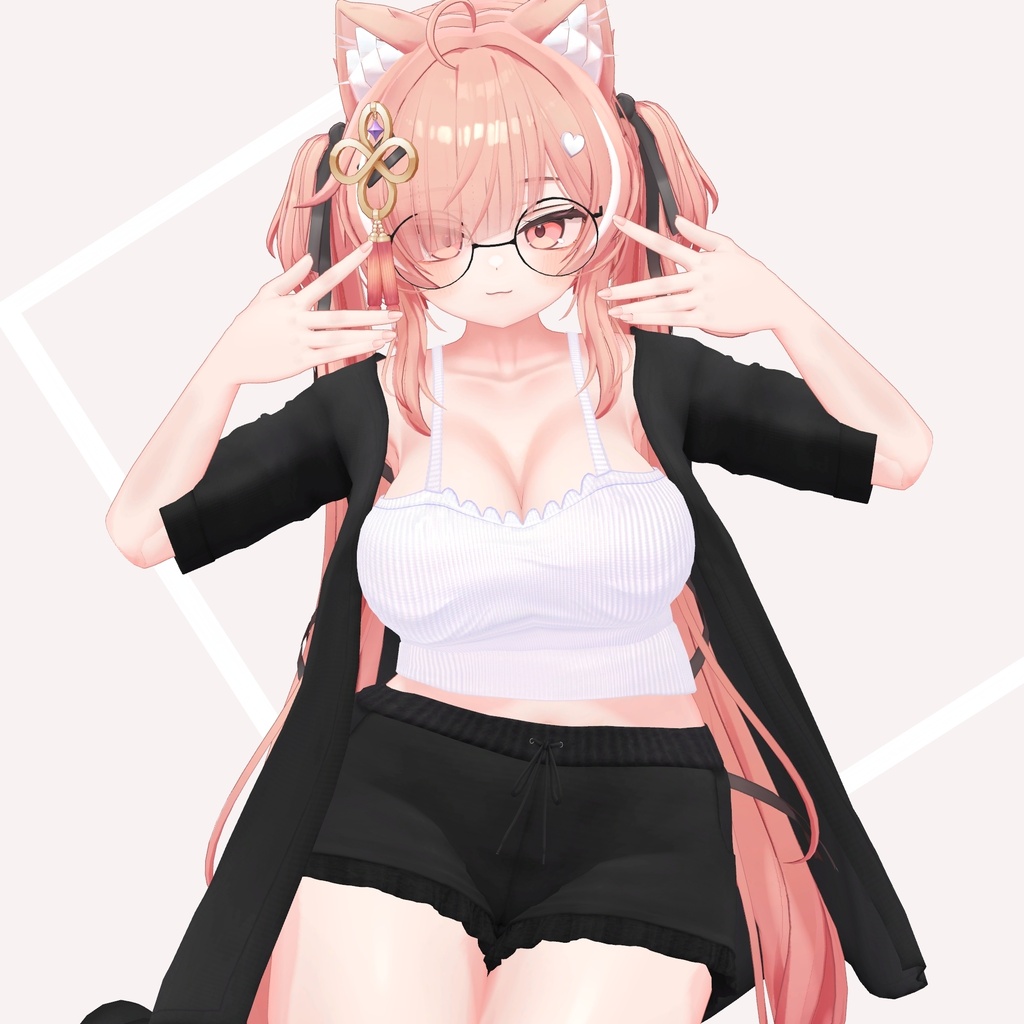 【複数アバター対応】お姉さんルームウェア