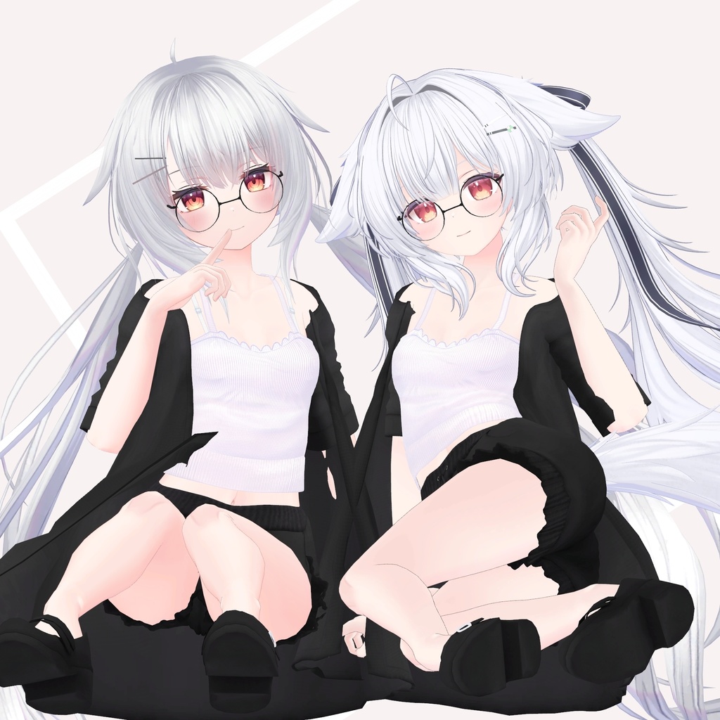 【複数アバター対応】お姉さんルームウェア