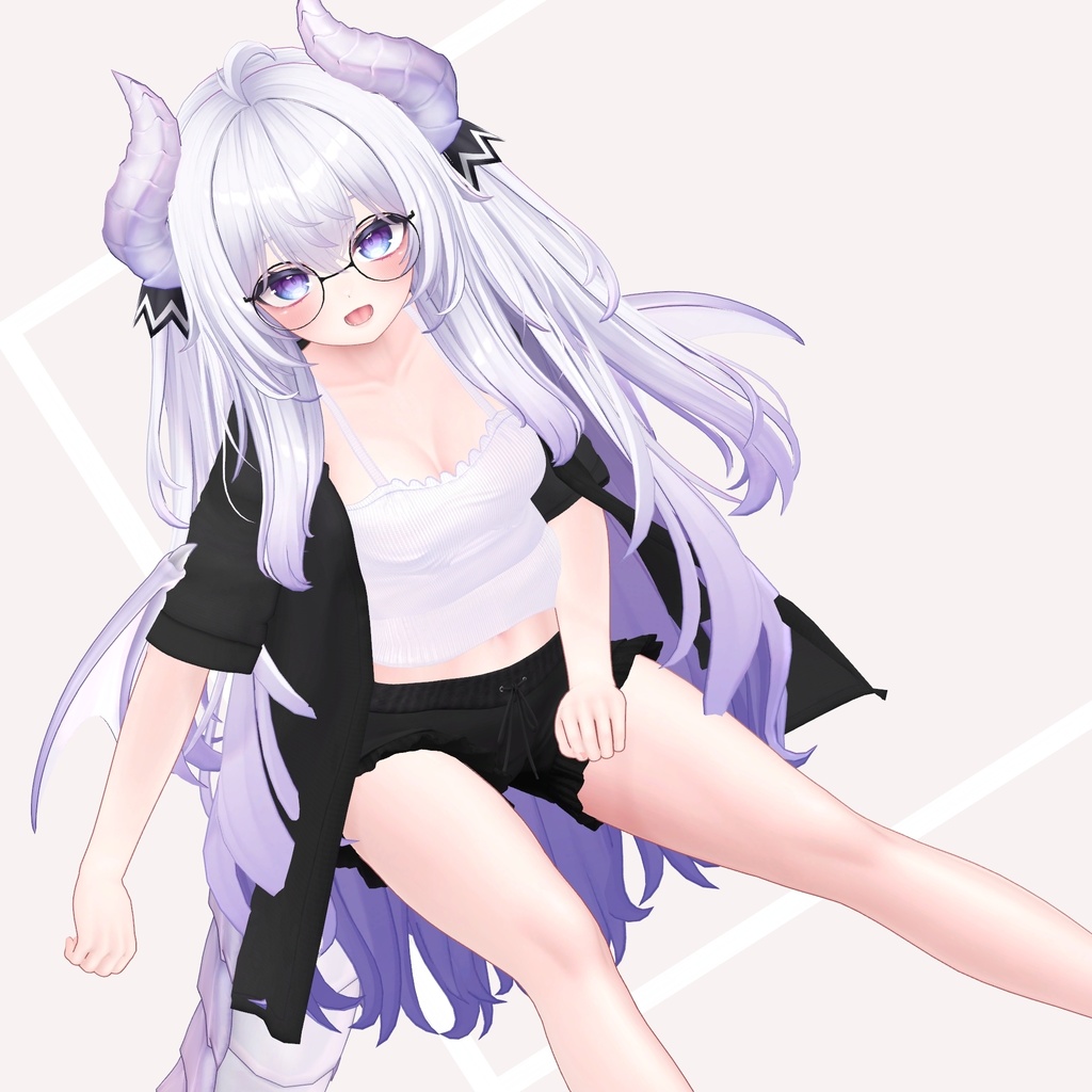 【複数アバター対応】お姉さんルームウェア