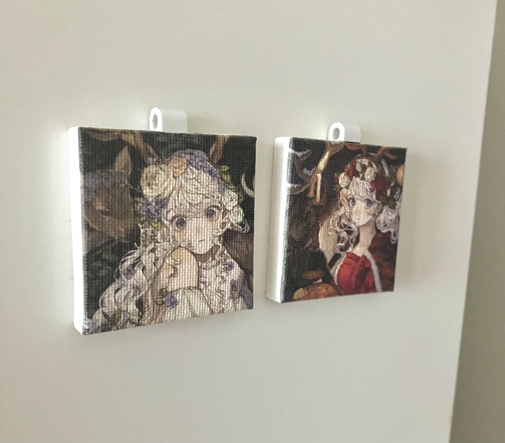 【COMITIA155】キャンバスキーホルダー(マグネット対応)