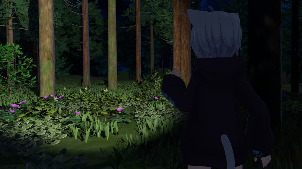 【VRChat想定】ライトリング【ライトギミック付き】