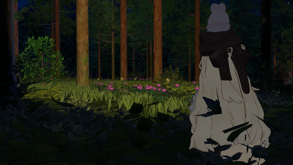 【VRChat想定】ヘッドライト【ライトギミック付き】