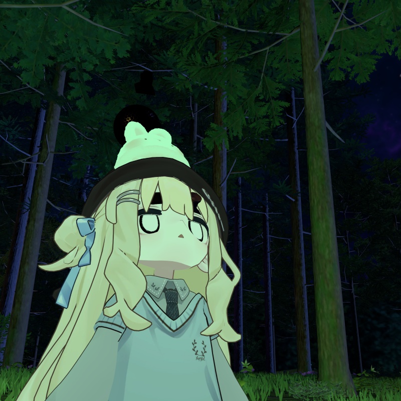 【VRChat想定】パリピヘイロー【ライトギミック付き】