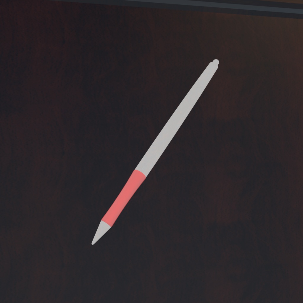 【VRChat想定】サバノ研究所-QVPen差し替えモデル