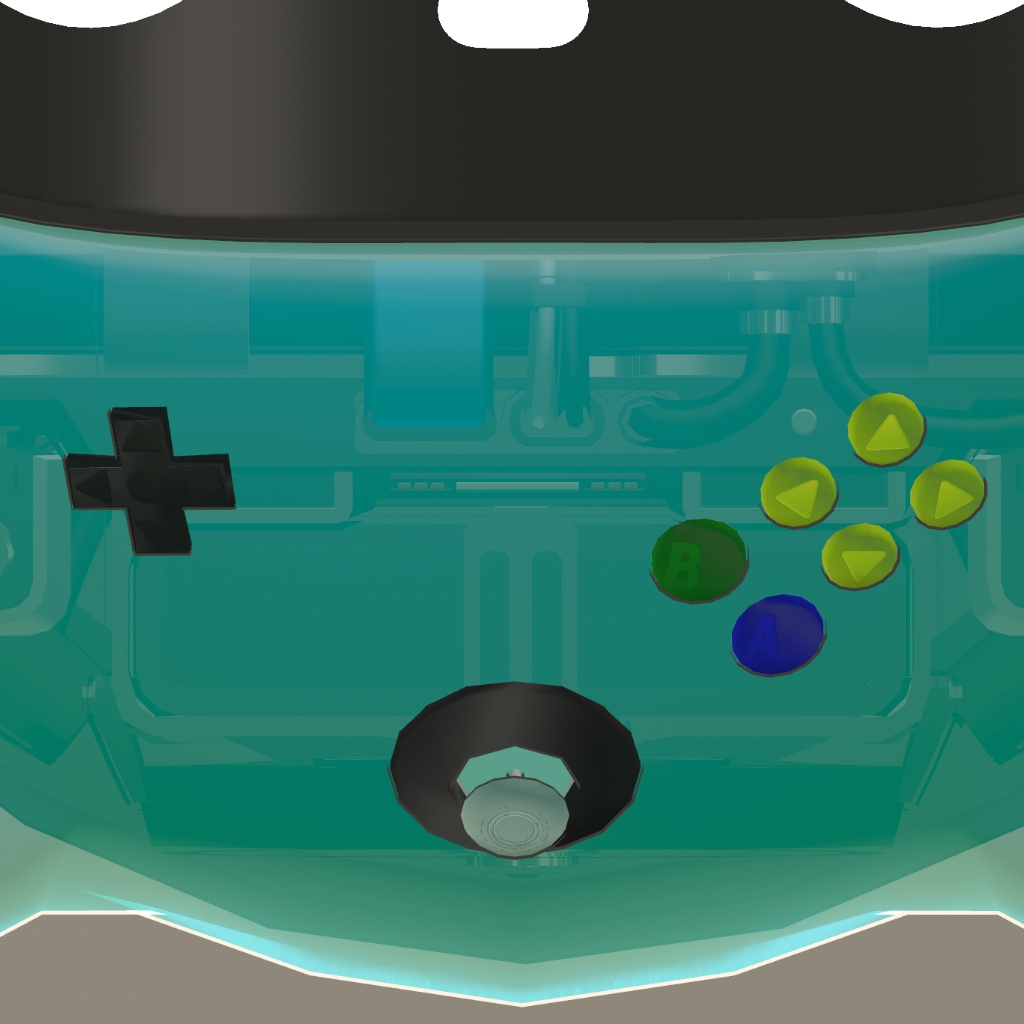 【VRChat想定】サバ研S64ボタン【Skeletroid専用】