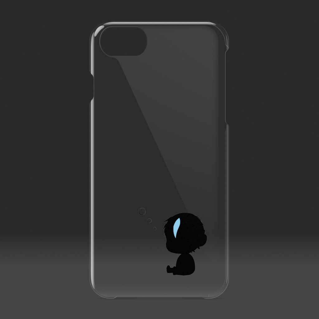 心葵オリジナル クリアiPhoneケース