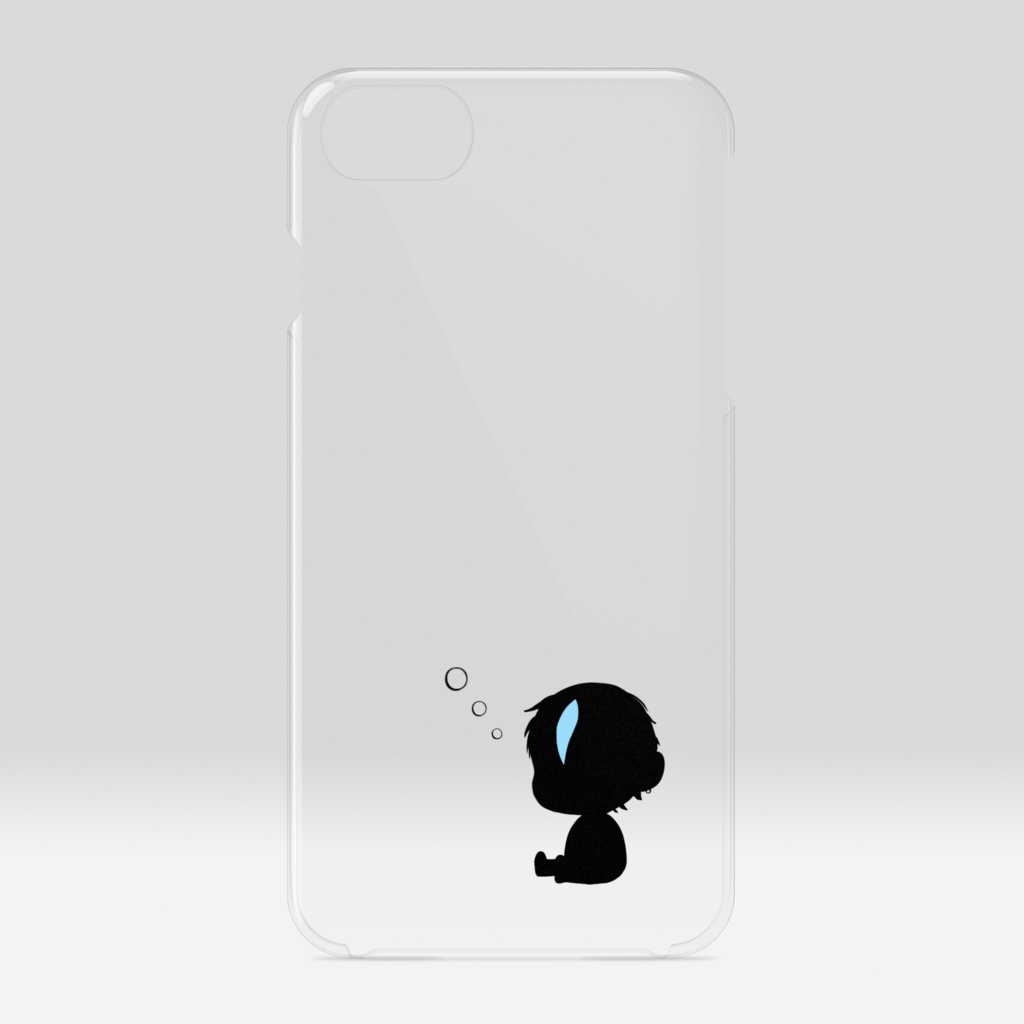 心葵オリジナル クリアiPhoneケース