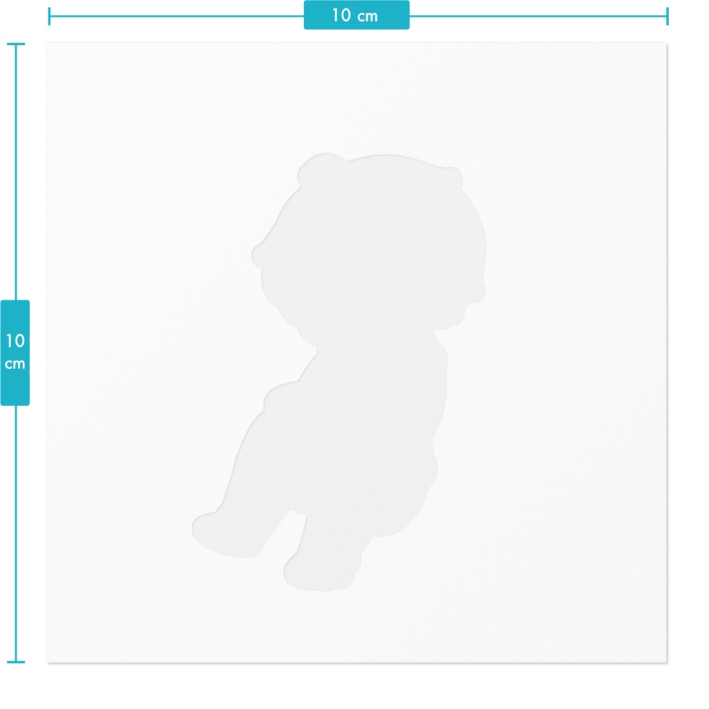 心葵 ステッカー くまさん