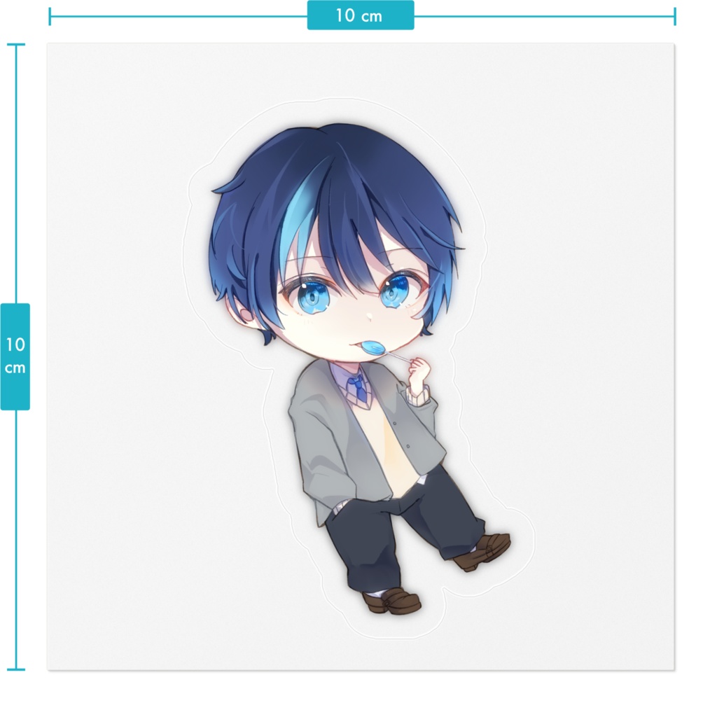 心葵 ステッカー ver.制服