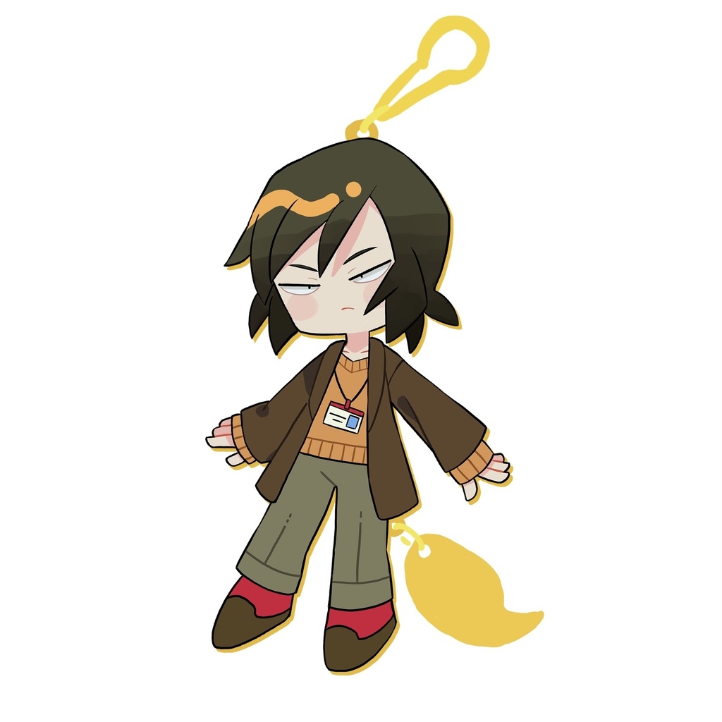 ふちなしアクキー