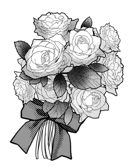 クリスタ用薔薇ブラシ(サンプル)