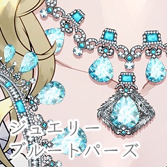 jewelryset ブルートパーズ×シルバー