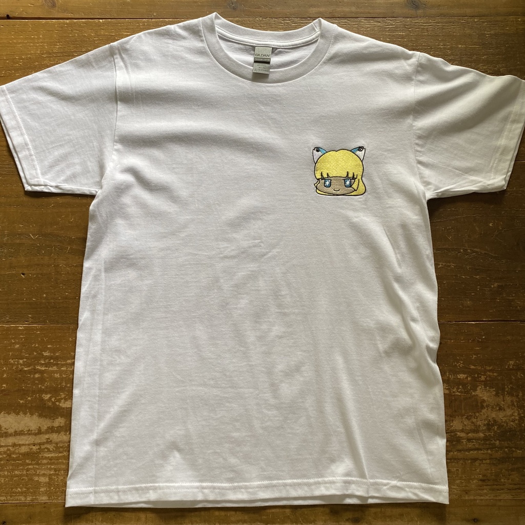 『ふりかけ☆スペイシー』キャラクター刺繍Tシャツ(全3種)