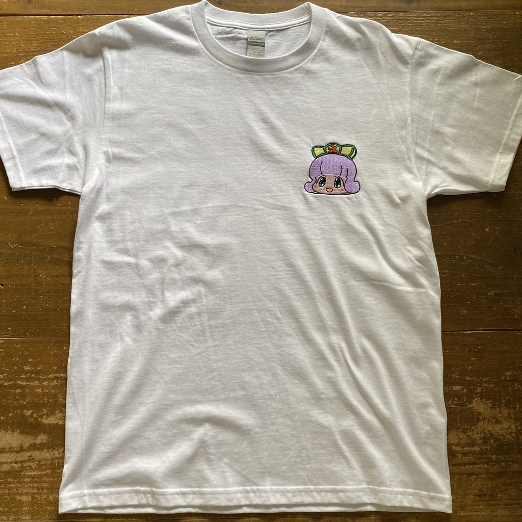『ふりかけ☆スペイシー』キャラクター刺繍Tシャツ(全3種)