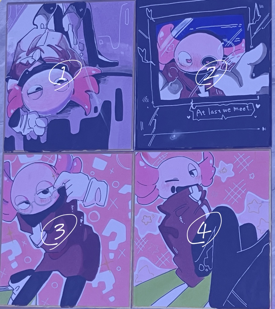 【キニト ミニ色紙】