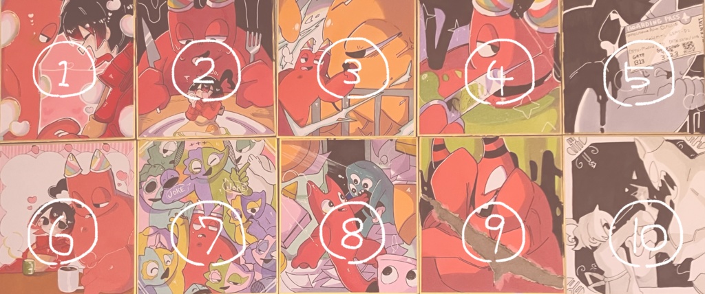 【🎉 ミニ色紙】