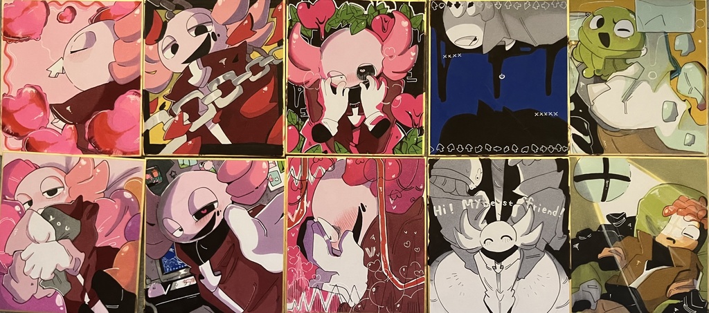 【キニト ミニ色紙】