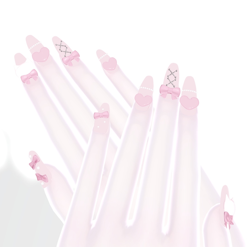 Milfy / Eku 対応 ♥ lovely nail ♥
