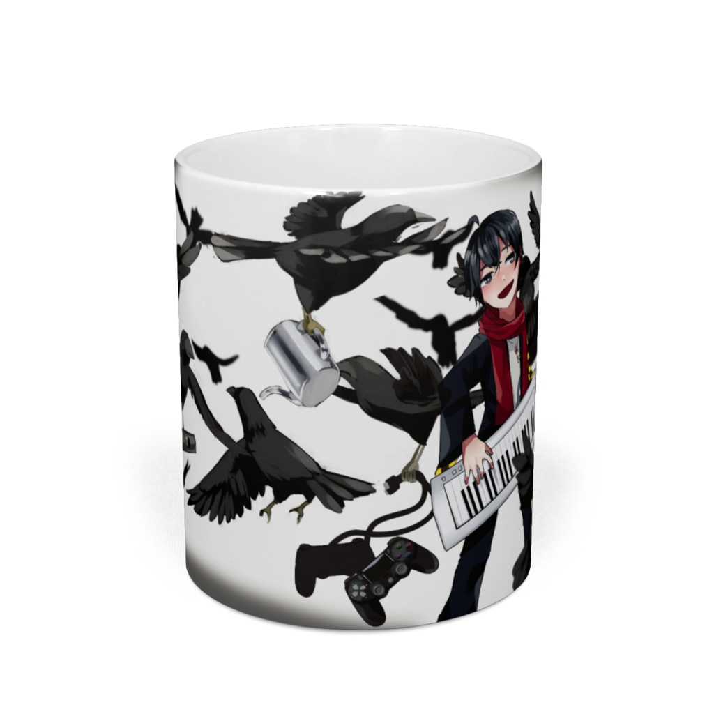 「黒道鴉」feat.阿月 マグカップ