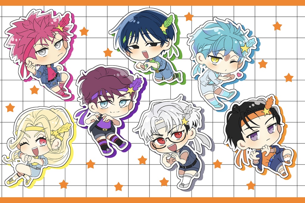 カリスマブレイク各種ステッカー