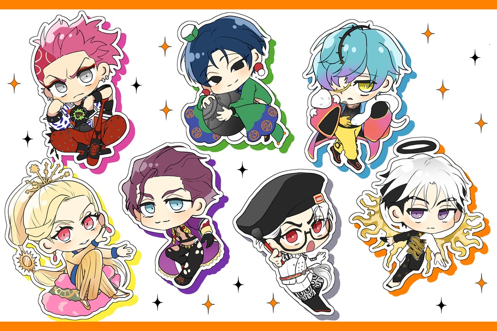 カリスマブレイク各種ステッカー