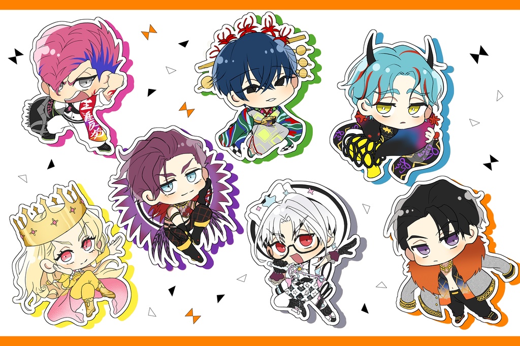 カリスマブレイク各種ステッカー