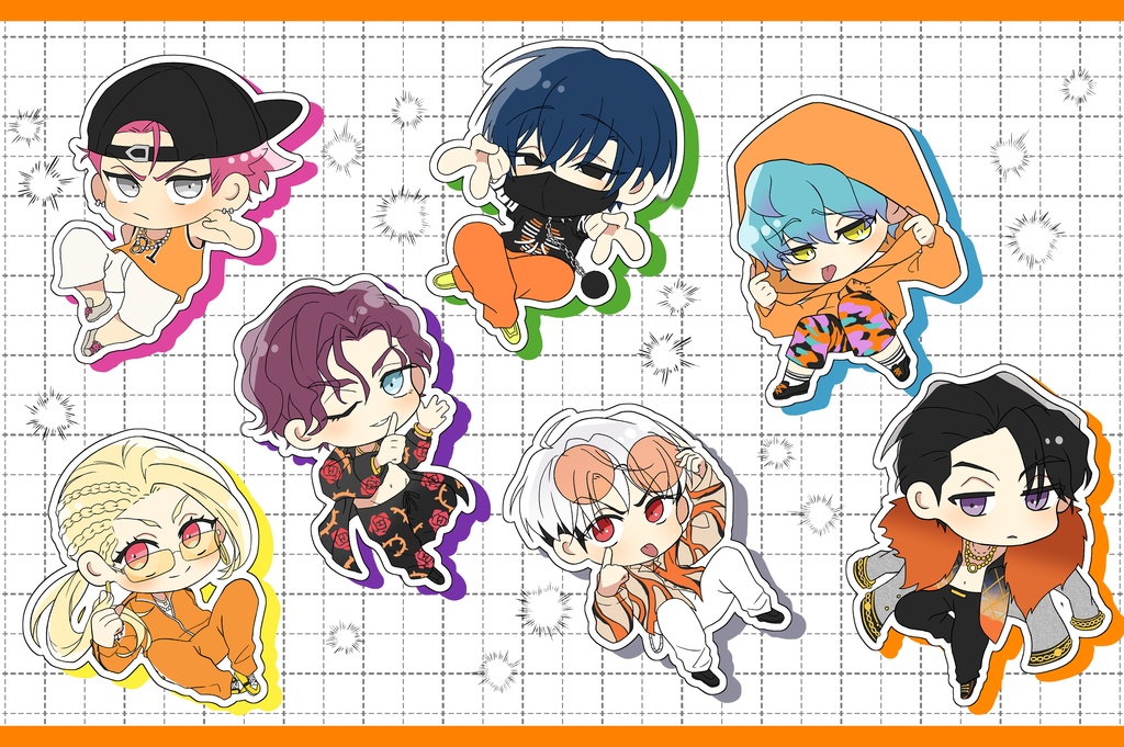 カリスマブレイク各種ステッカー