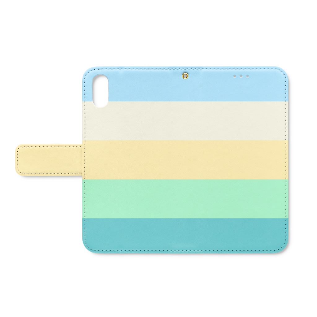 FEELING COLOR『夏』手帳型iPhoneケース - XS/X・8Plus/7Plus・8/7・6Plus/6sPlus・6/6s・5/5s/SE