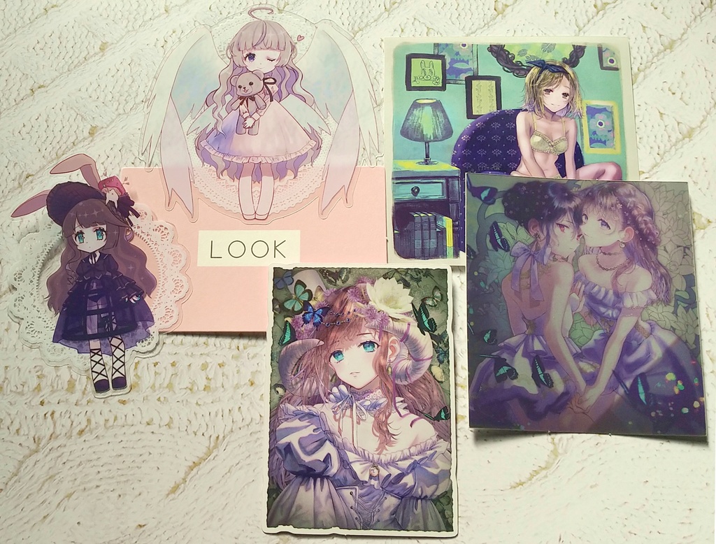 ステッカー5種類(ｾｯﾄ)