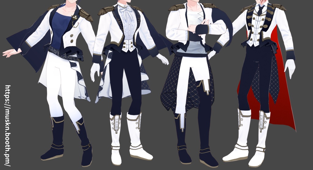 #VRoid|アイドルっぽい衣装テクスチャ