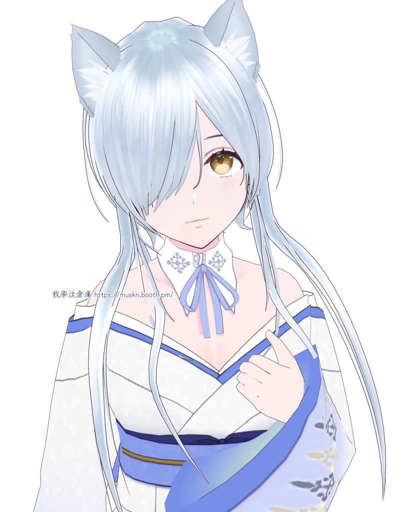 #VRoid オリジナル3Dアバター「雪」ちゃん