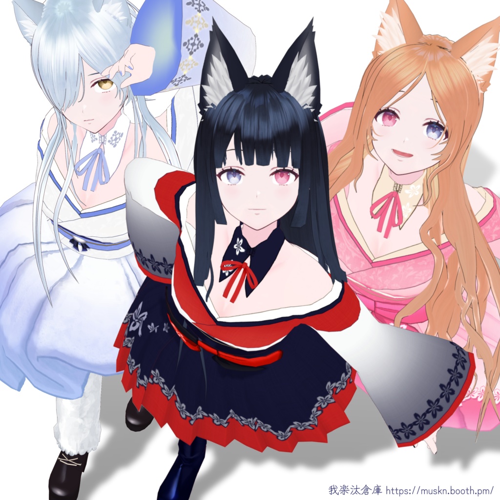 #VRoid オリジナル3Dアバター「桜」ちゃん