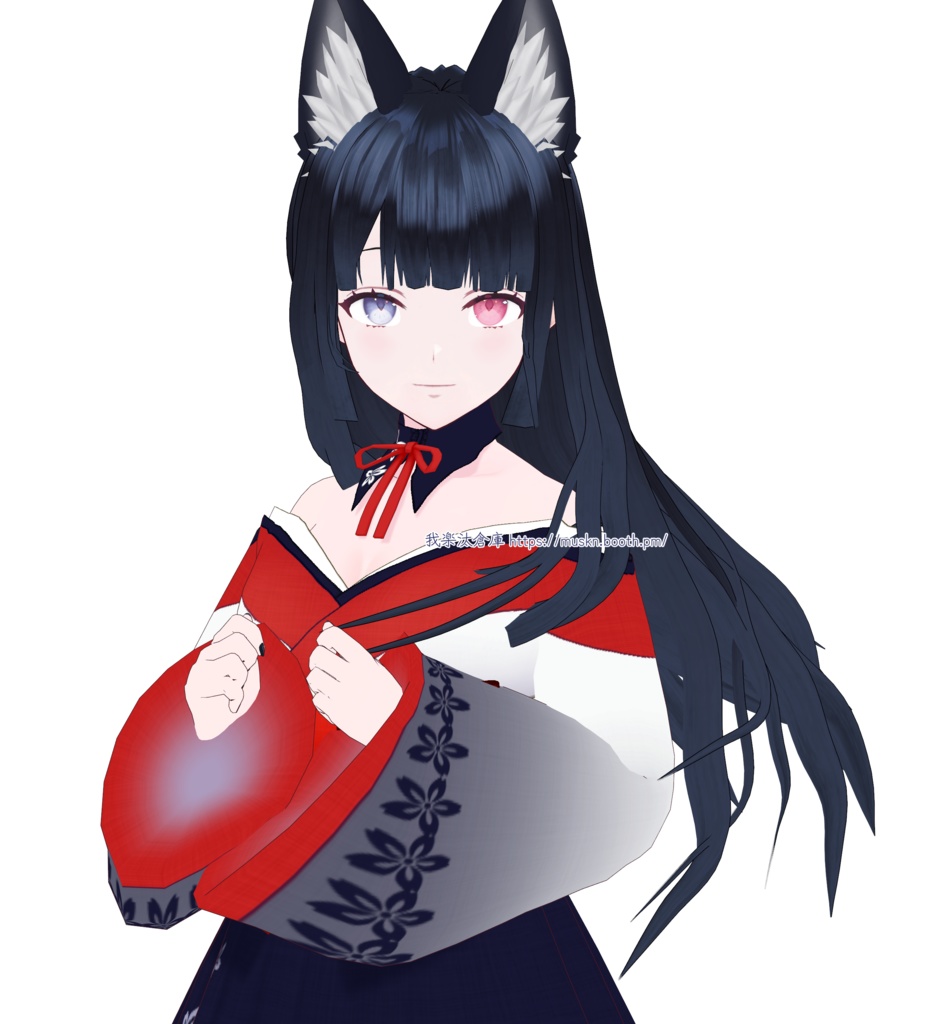 #VRoid オリジナル3Dアバター「紅葉」ちゃん