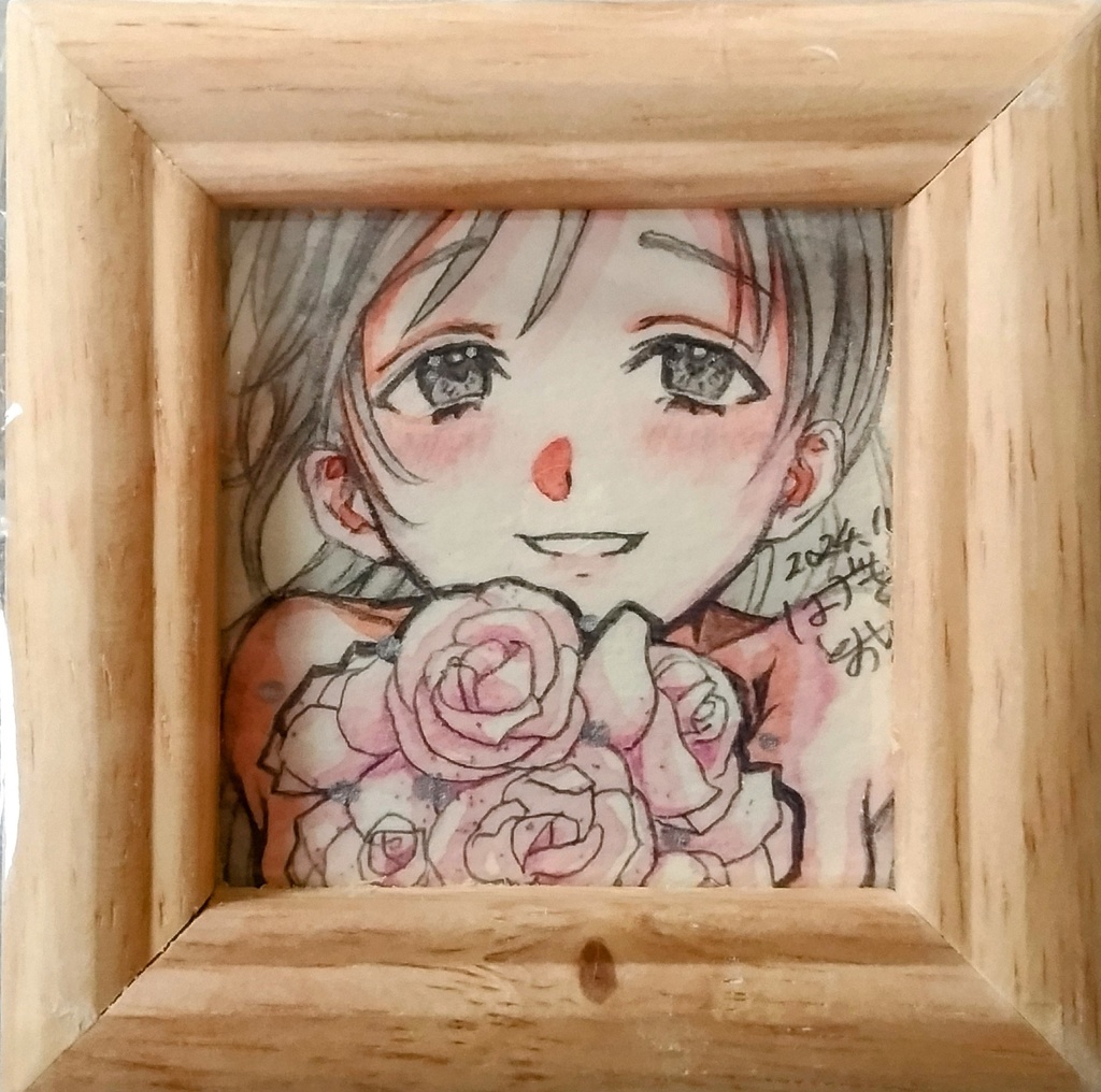 ミニ原画｜水彩額装(小) -Ⅱ-｜1点もの