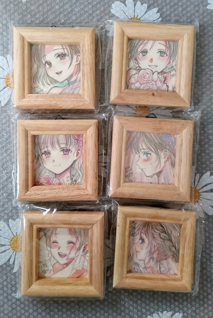 ミニ原画|水彩額装(小) -Ⅱ-|1点もの